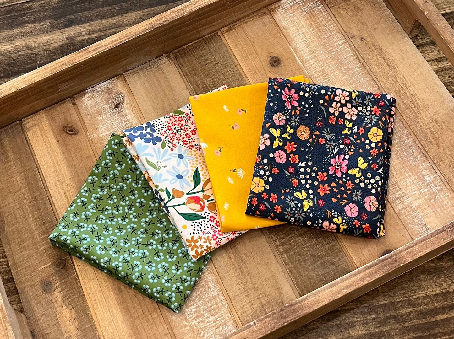 Art Gallery Fabrics, custom-four-fat quarter Bundle-ready to ship- sewing-quilting