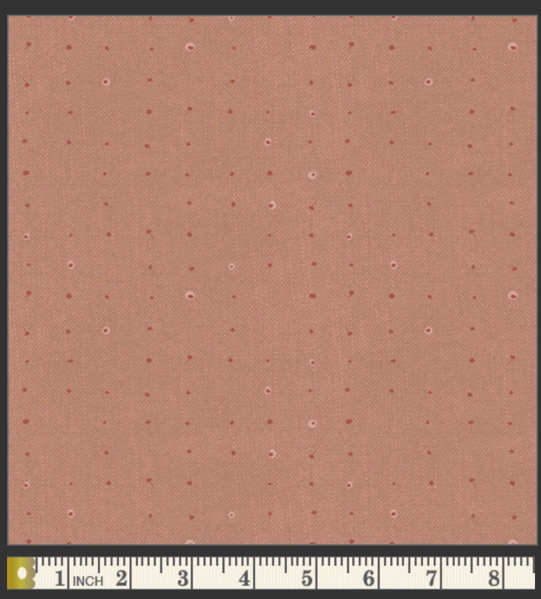 Art Gallery Fabrics-Seedling- Seeds Copper-yardage for sewing and quilting